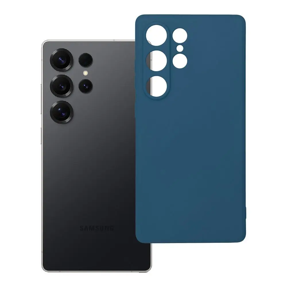 SOFT ovitek za SAMSUNG S25 Ultra, temno modra barva