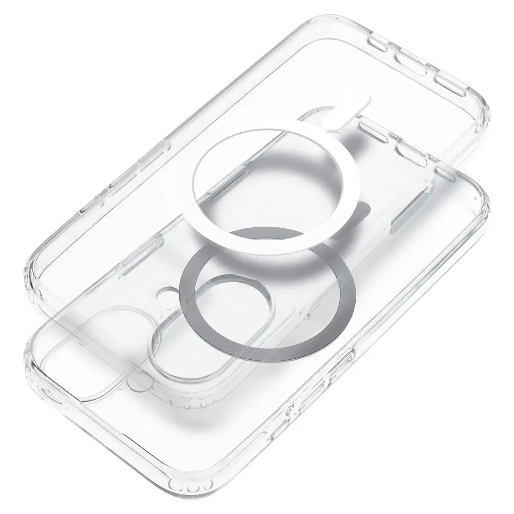 Ohišje za iPhone 17 Clear Mag Cover Elite (STR / NEZDRŽNO / GUMB ZA UPRAVLJANJE KAMERE), združljivo z MagSafe, prozorno