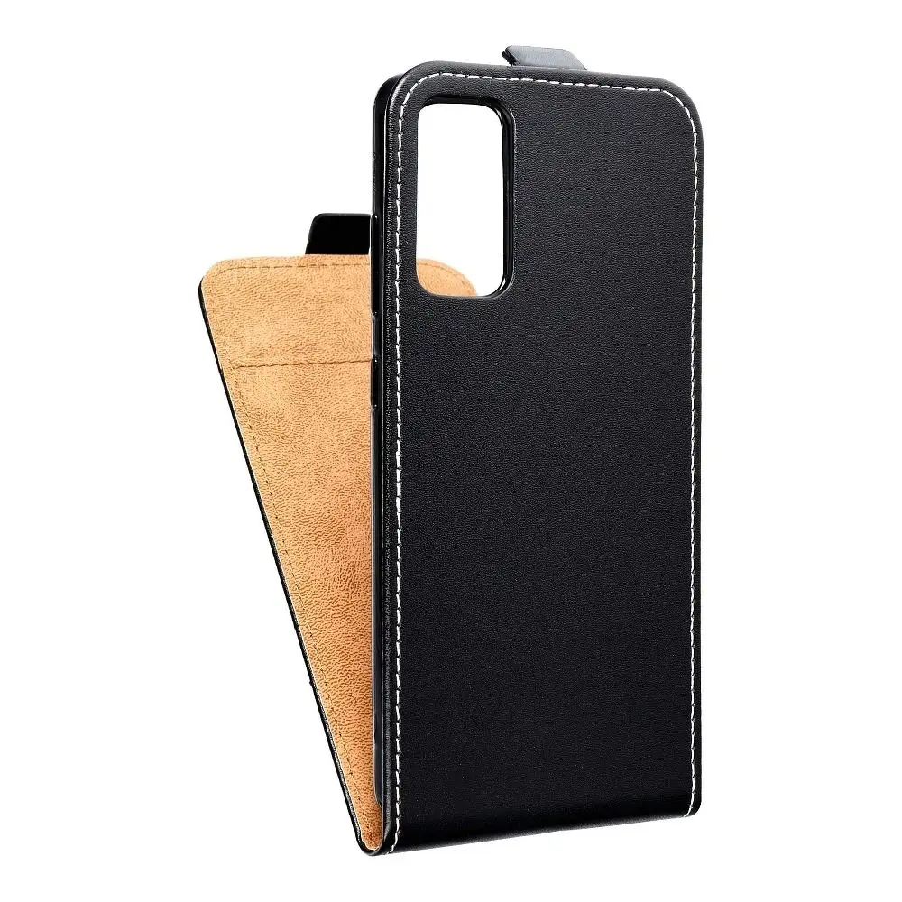 Vertikalni etui SLIM FLEXI FRESH za SAMSUNG S20 FE / S20 FE 5G, črn