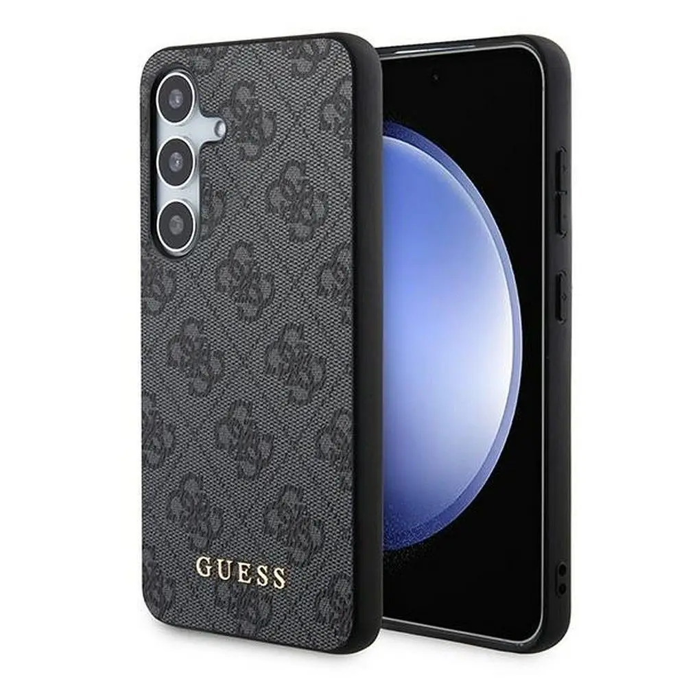GUESS etui za SAMSUNG A35 GUOHCSA35G4GFGR (PU 4G Classic Metal Logo) črno