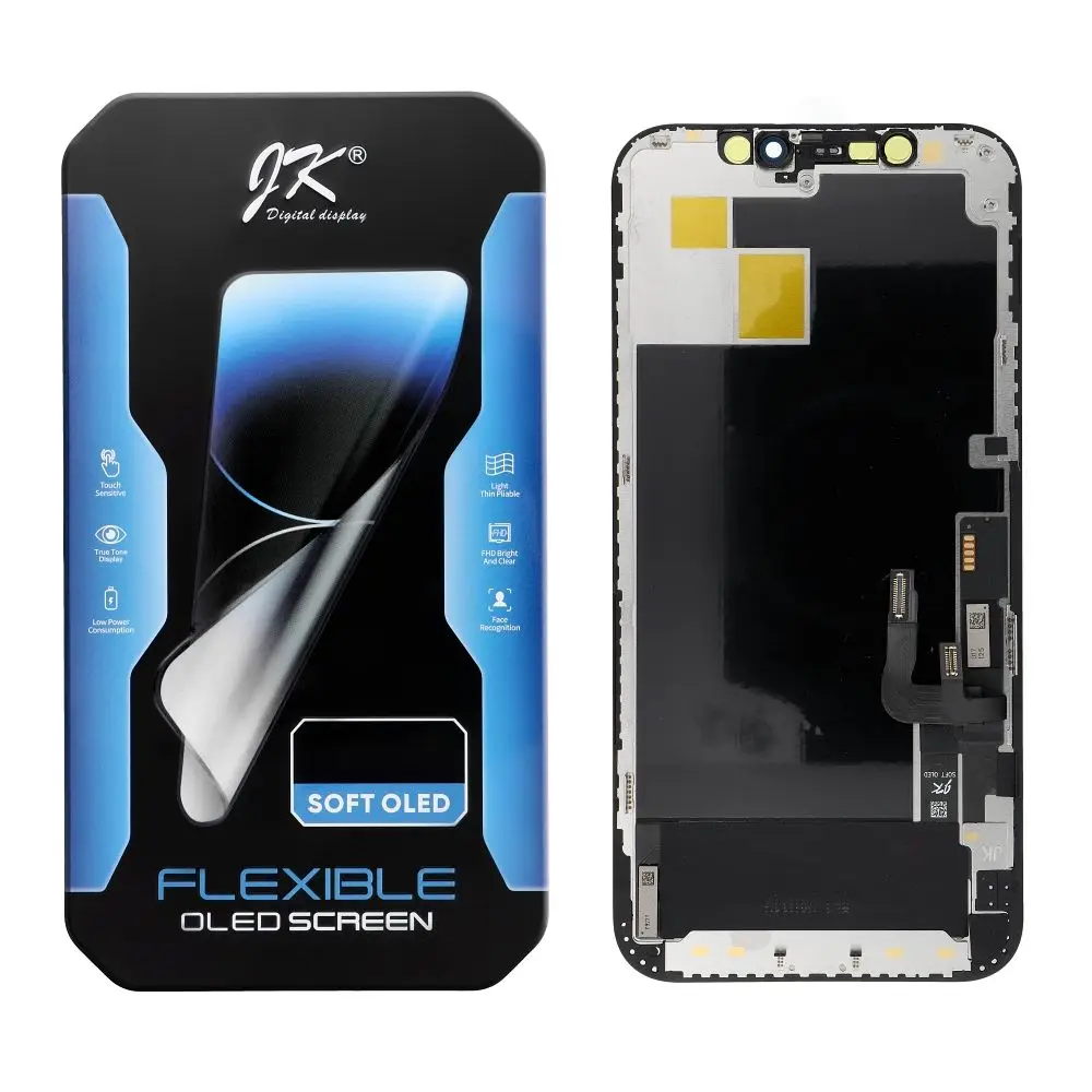 JK LCD-zaslon za iPhone 12 / 12 Pro SOFT OLED (zamenjava IC-ja)