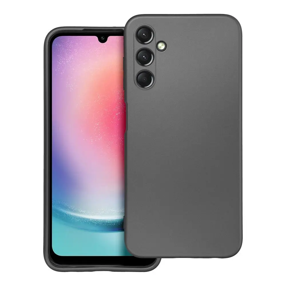 Ohišje za Samsung A25 5G v sivi barvi Metallic