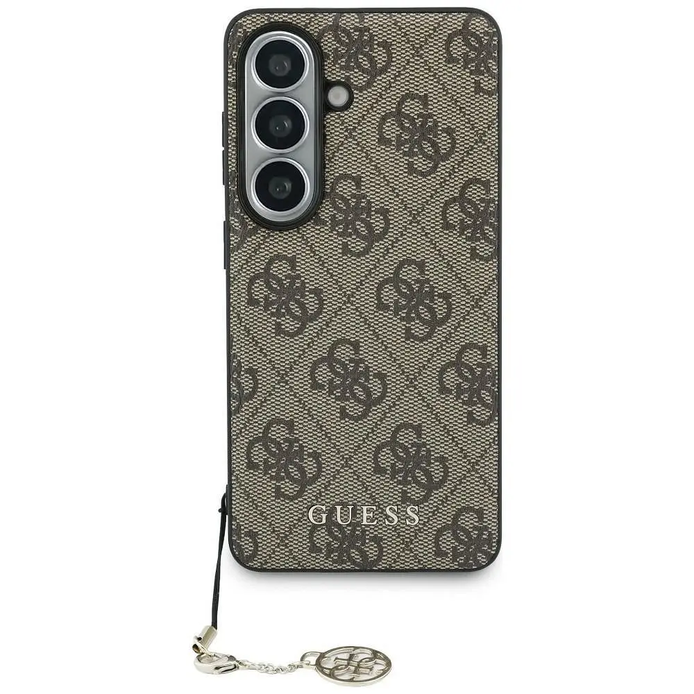 GUESS etui za SAMSUNG S26 GUHMS26SGF4GBR (PU 4G Classic Logo with Charm) rjavo