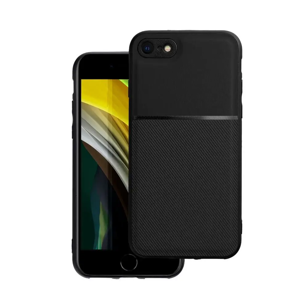Ohišje za iPhone 7 / 8 / SE 2020 / SE 2022 Noble, črno