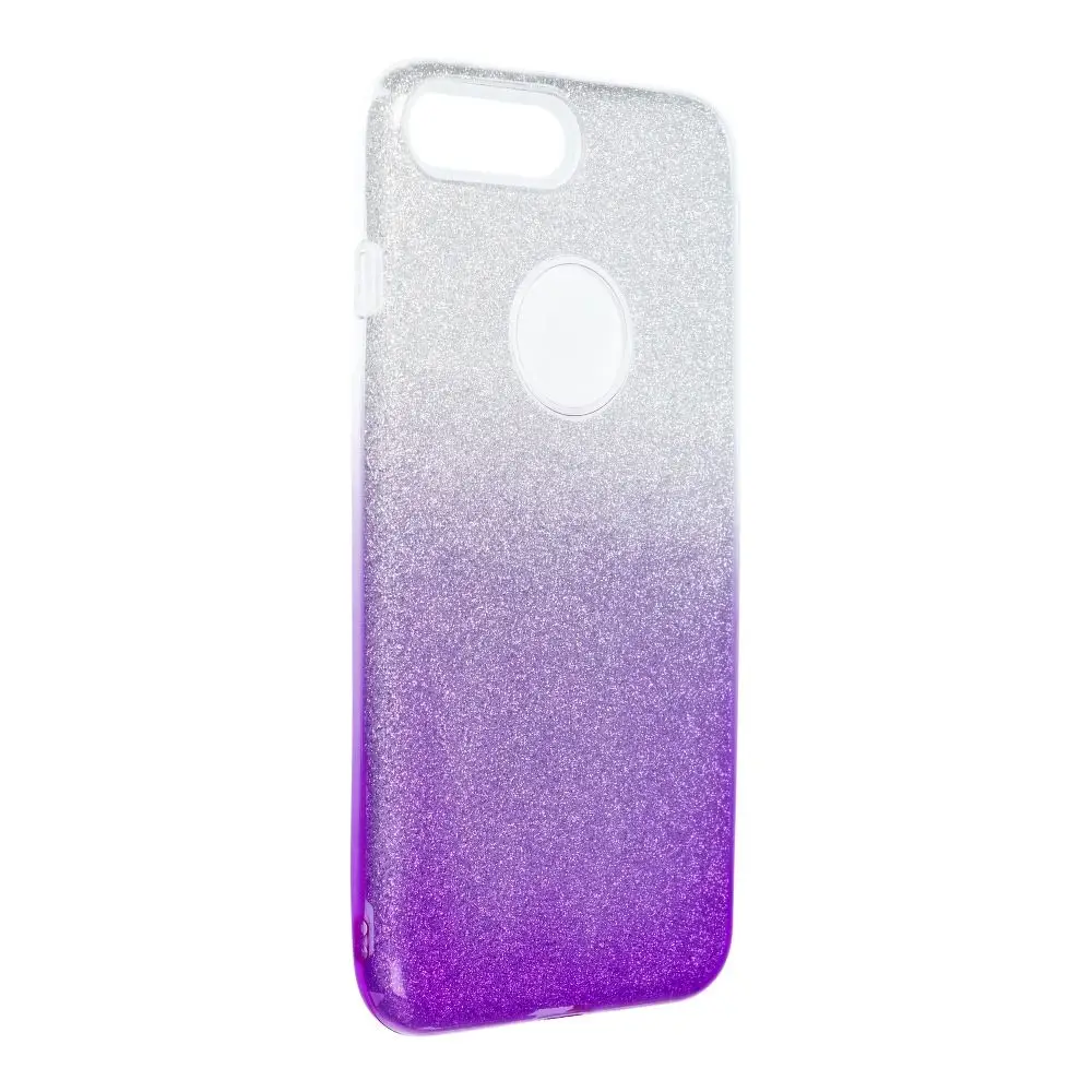 Ovitek za iPhone 7 PLUS / 8 PLUS Shining, prozoren vijoličen