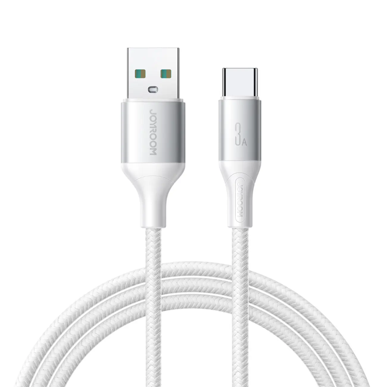 Kabel USB-A – USB-C 3A, 2 m – bel