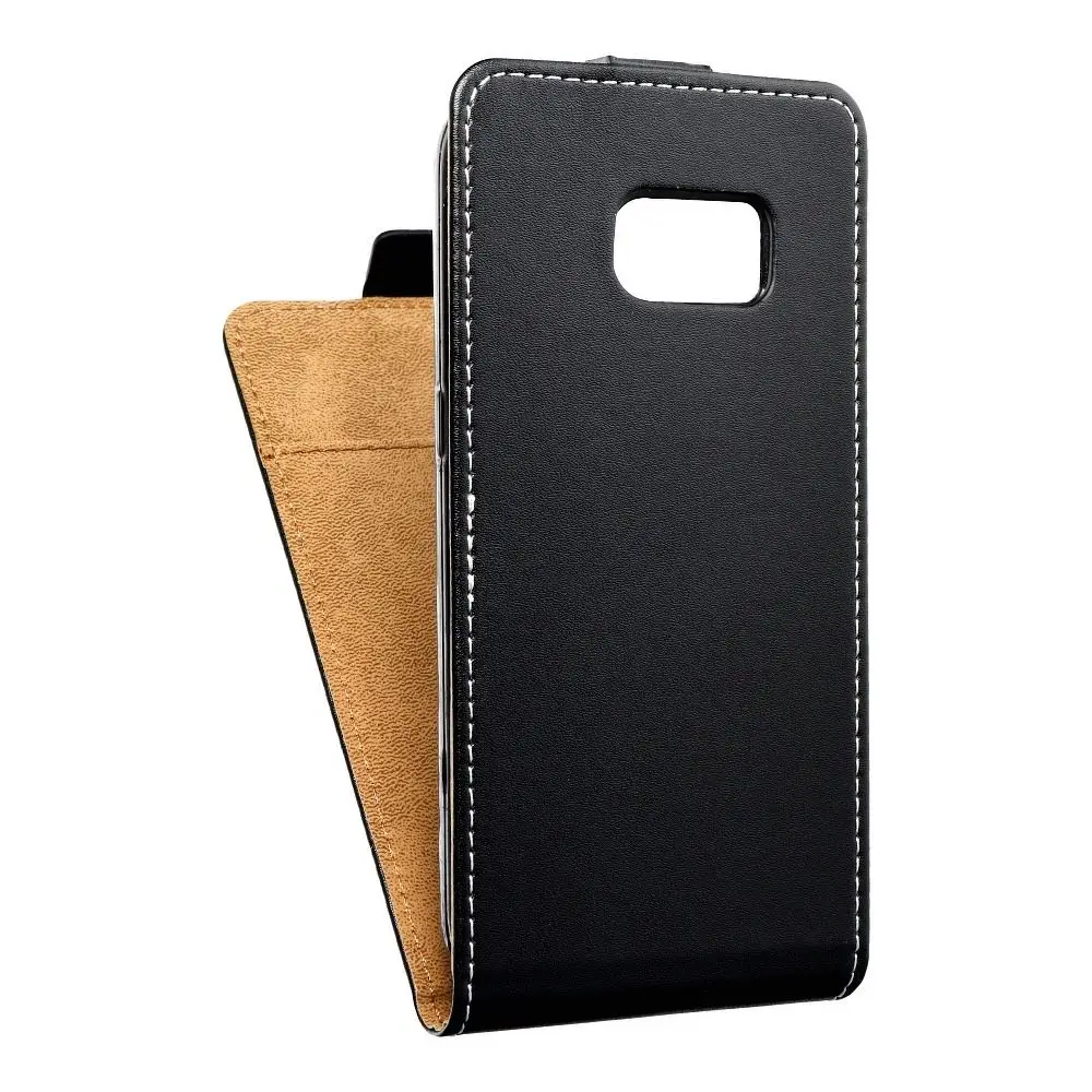 Vertikalni etui SLIM FLEXI FRESH za SAMSUNG S7 (G930), črn