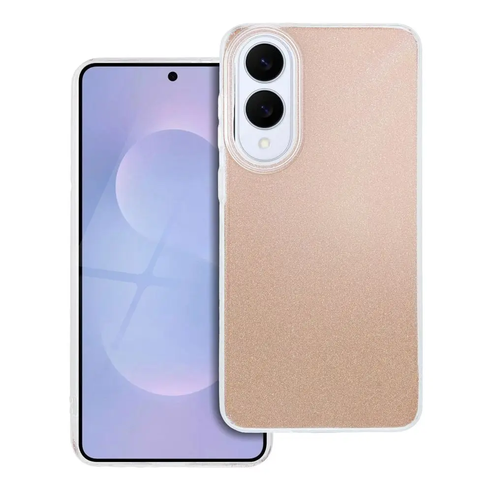 Etui za Samsung S25 EDGE Shining v zlati barvi