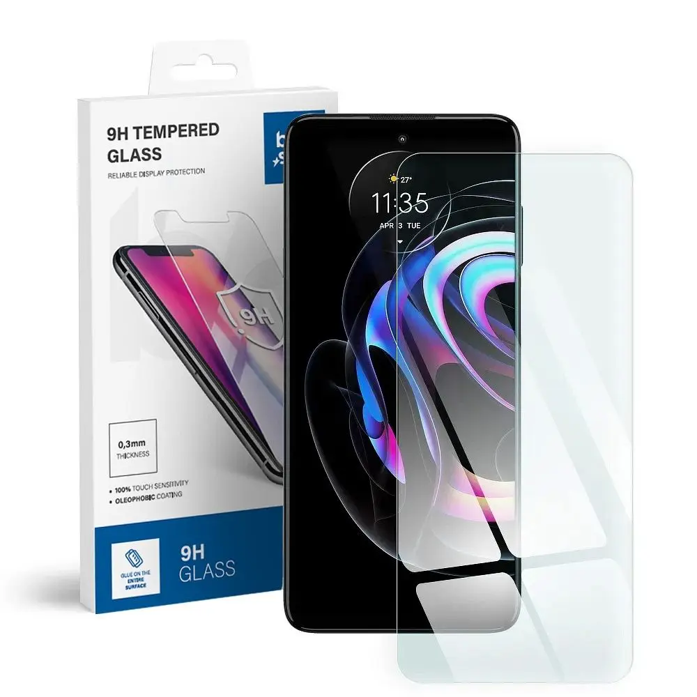 Kaljeno steklo za Motorola Edge 20 PRO Blue Star