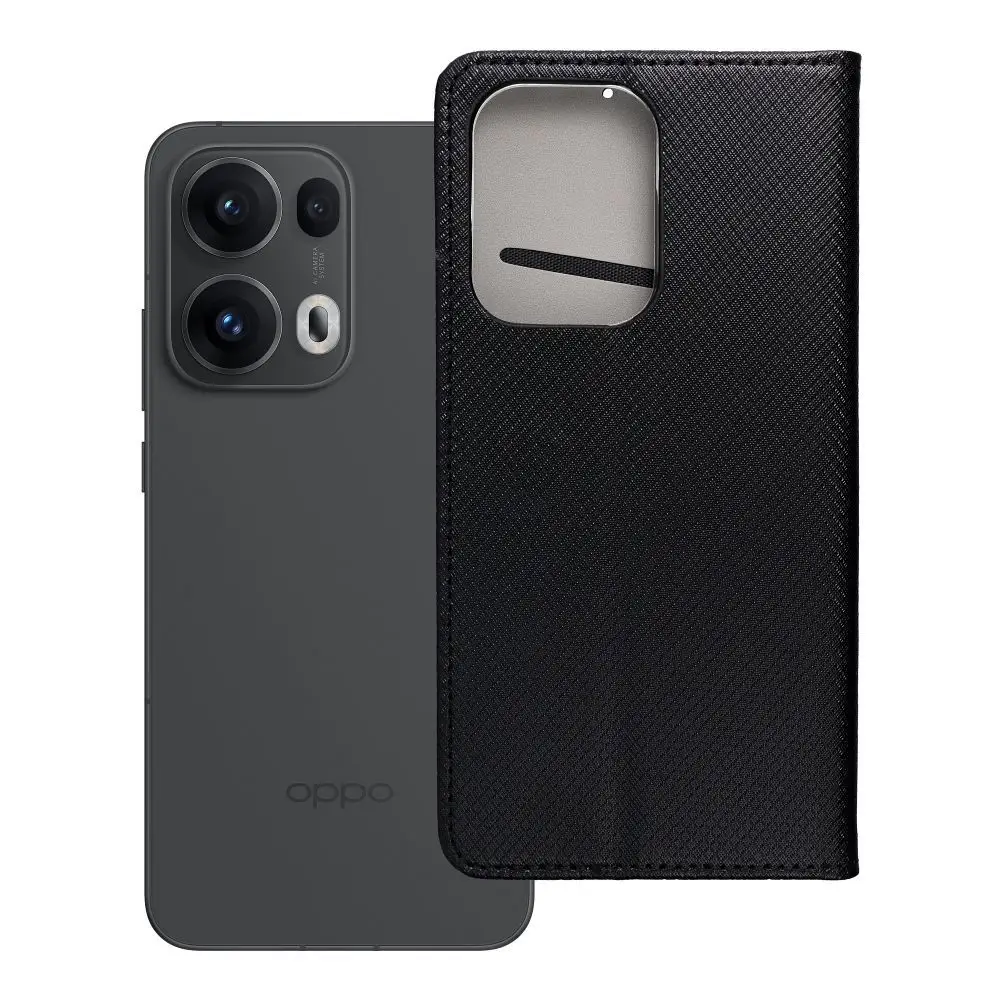 Torba SMART CASE Book za OPPO RENO 13 PRO 5G, črna