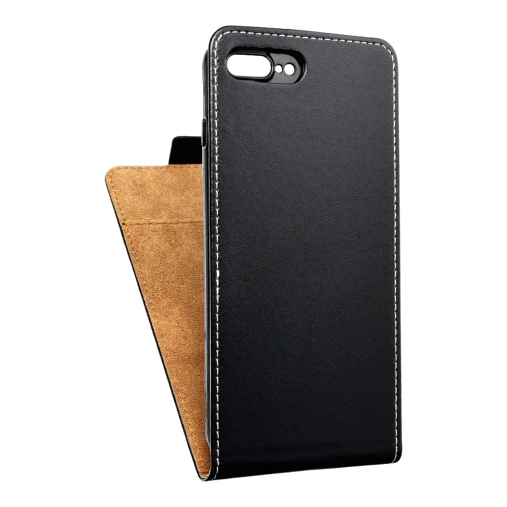 Vertikalni etui SLIM FLEXI FRESH za iPhone 7 / 8 Plus, črn