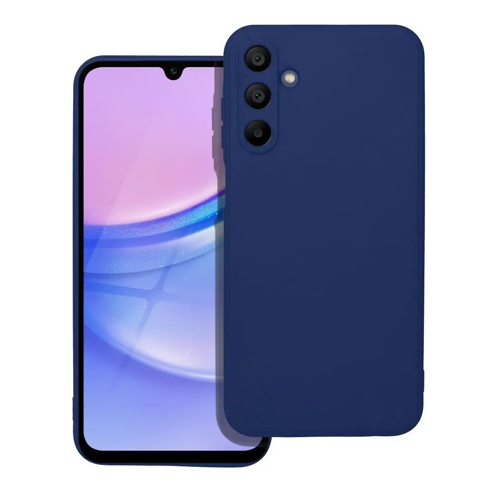 Mehka torbica za SAMSUNG A15 5G / A15 4G, temno modra