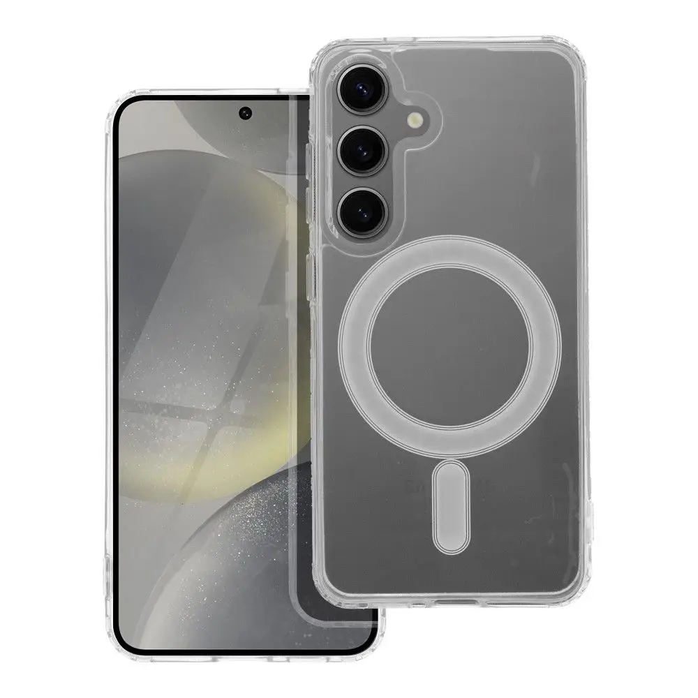 Transparentni etui za Samsung S24 Clear Mag Cover (STR), združljiv z MagSafe