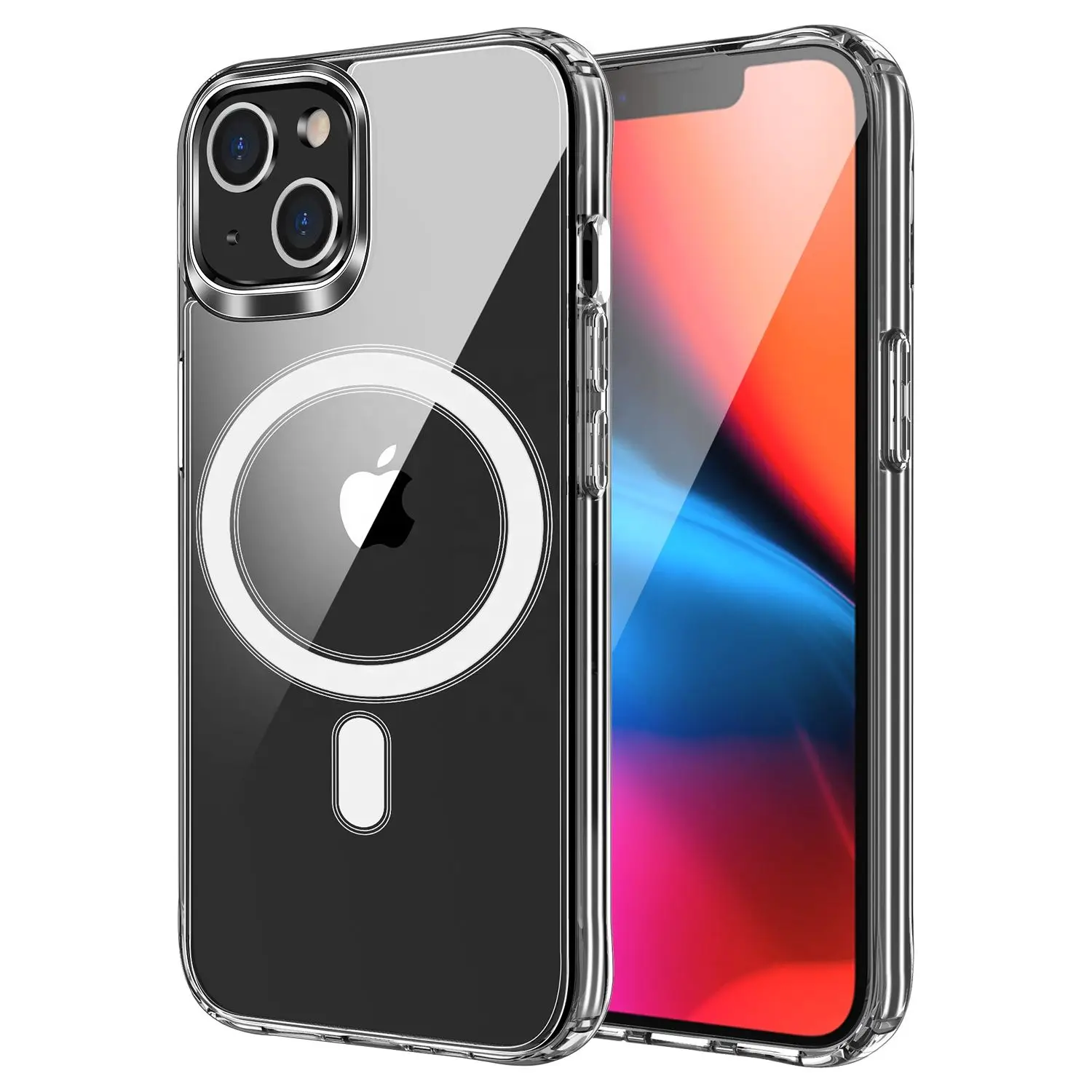 Etui za Samsung A17 Clear Mag Cover (STR), združljivo z MagSafe, prozorno