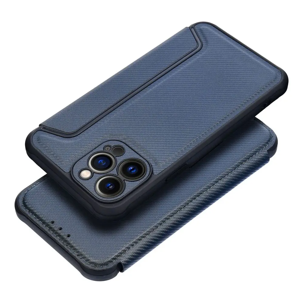 Torbica RAZOR Book za iPhone 17, modra