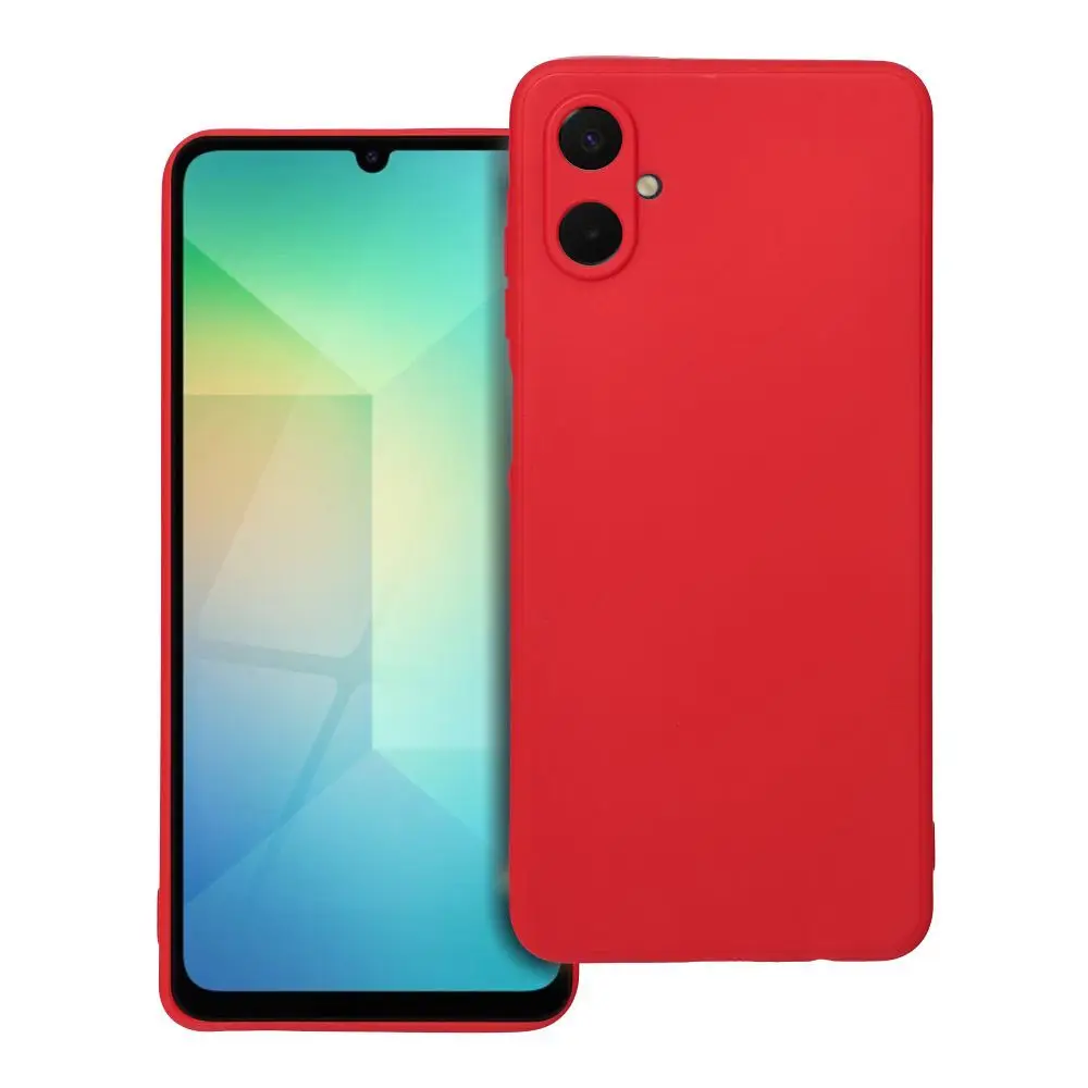 Mehka torbica za SAMSUNG A06 5G, rdeča