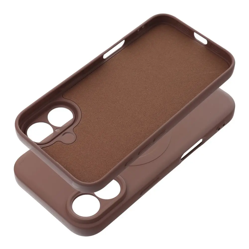 SILICONE MAG COVER ovitek, združljiv z MagSafe, za iPhone 17 Air, rjav
