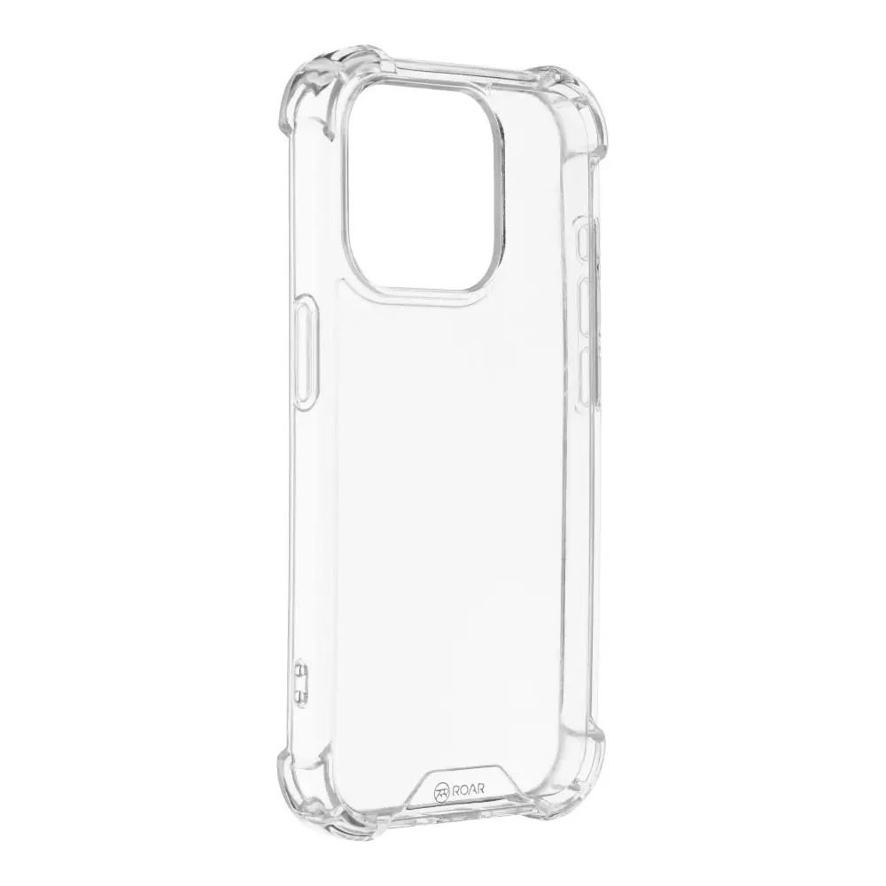 ROAR ARMOR ovitek za iPhone 15 Pro, prozoren