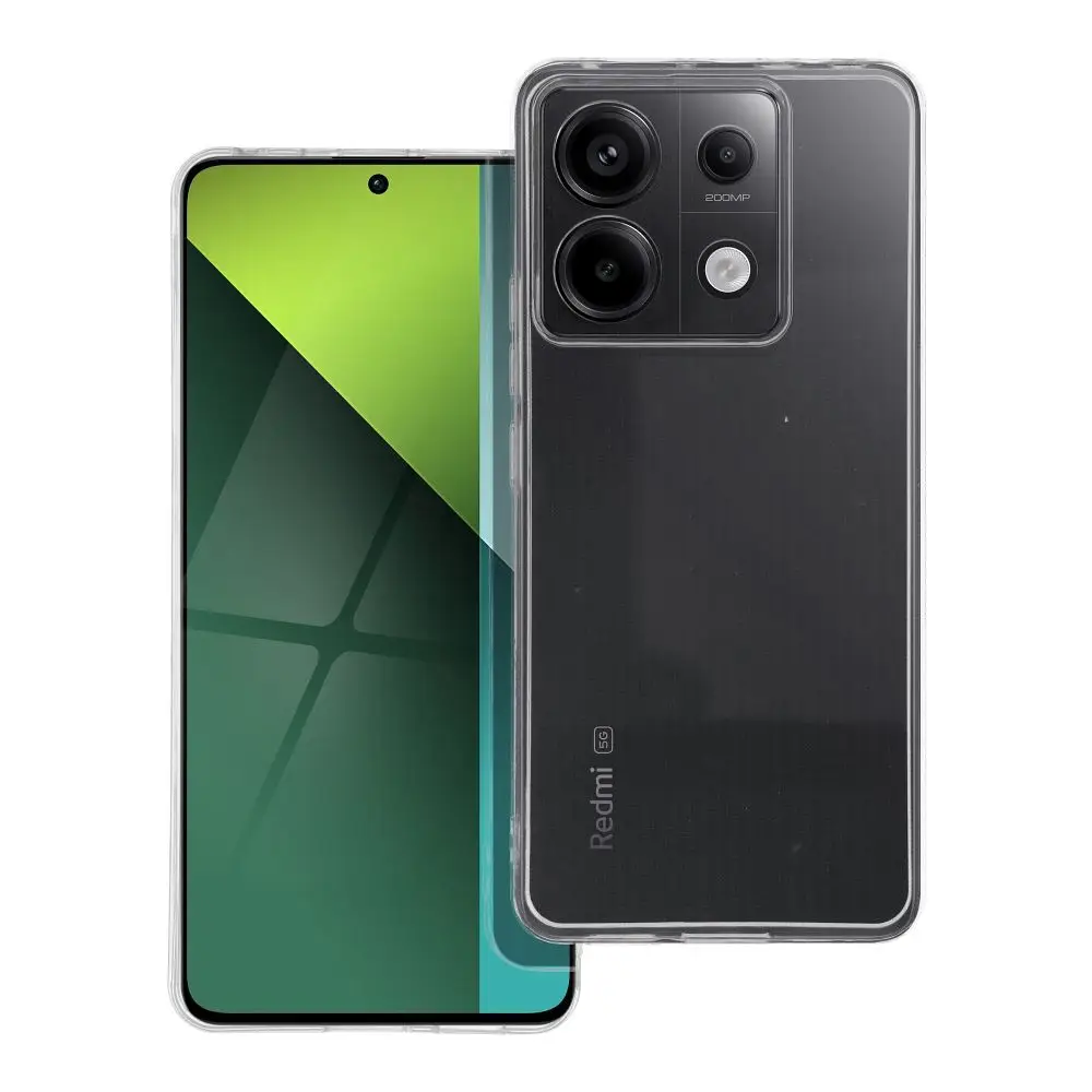 Prozorna zaščitna torbica za Xiaomi Redmi Note 13 PRO 5G, debelina 2 mm