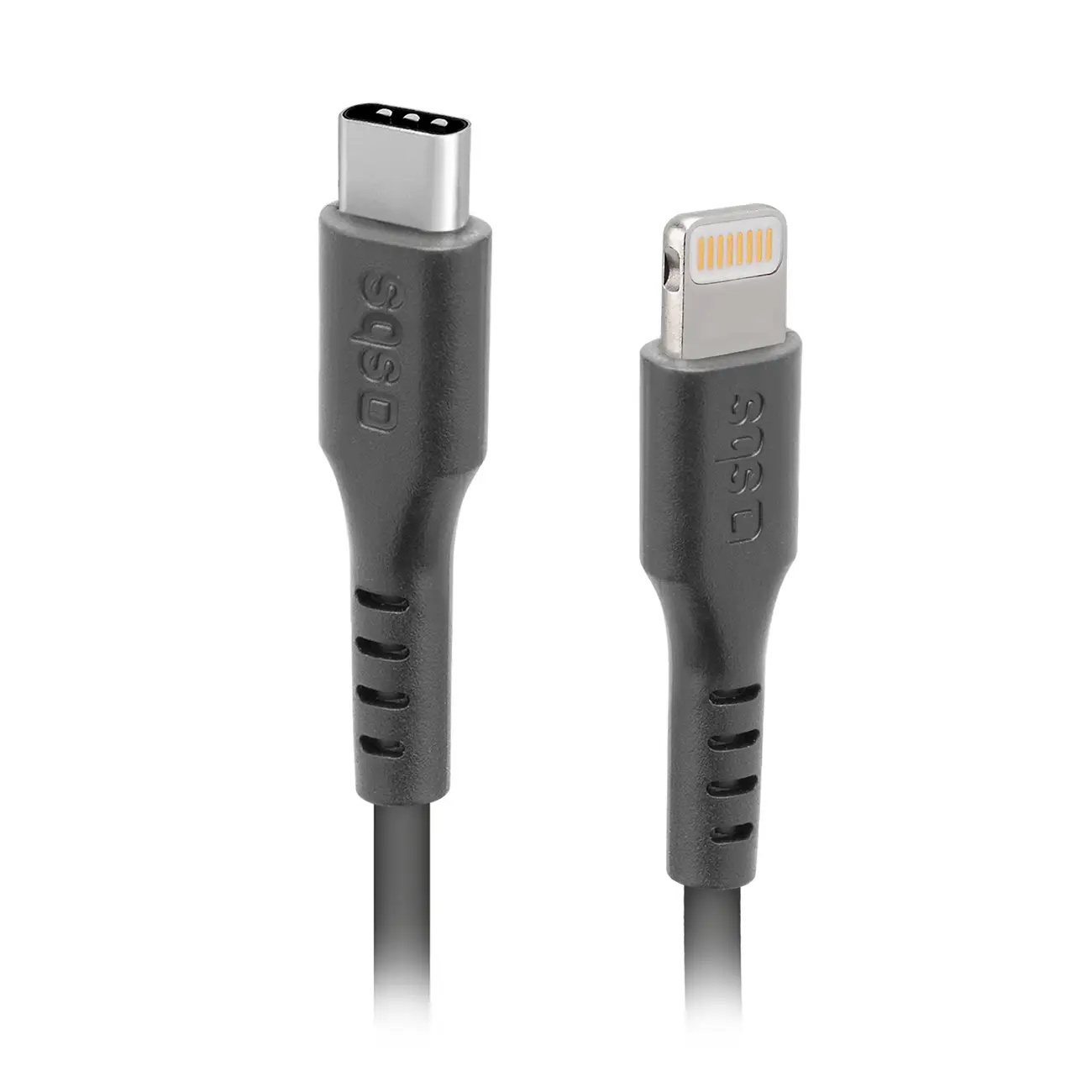 Kabel USB-C – iPhone Lightning, 1 m – črn