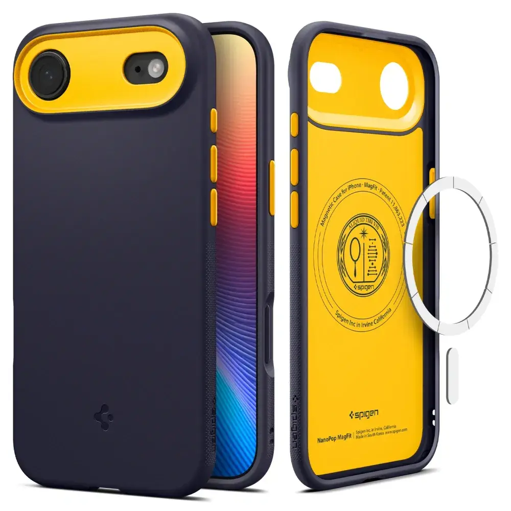 SPIGEN ovitek NANO POP MAG, združljiv z MagSafe, za iPhone 17 Air, barva blueberry navy