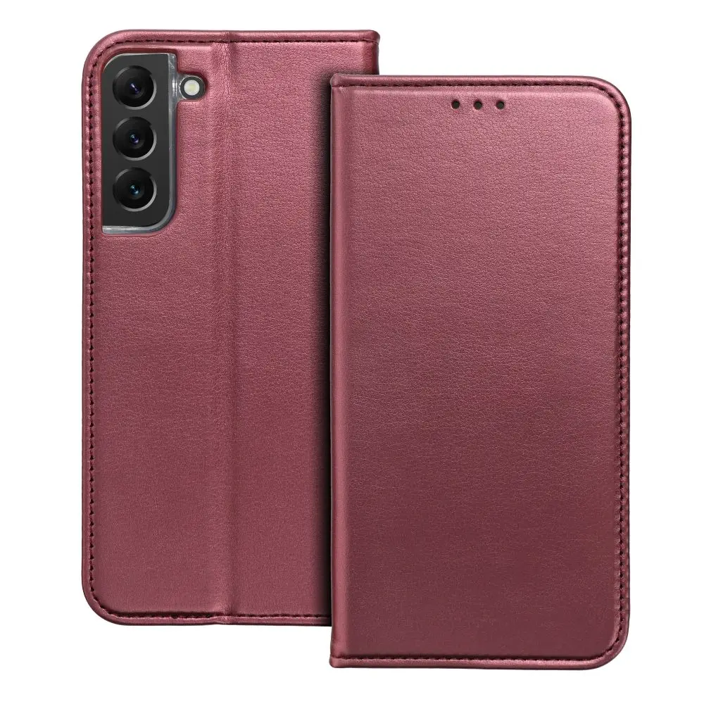 Torbica SMART MAGNETO za SAMSUNG A57 v barvi burgund