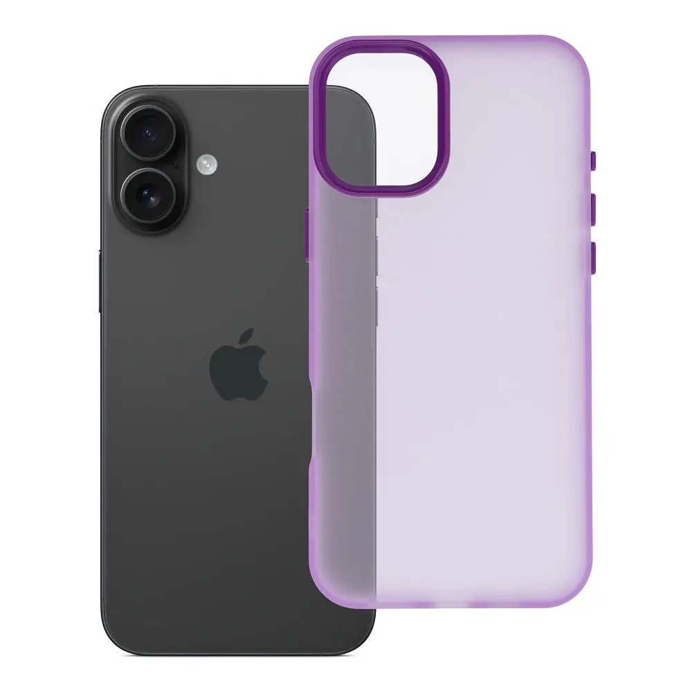Ovitek za iPhone 16 PLUS Sappy, vijoličen