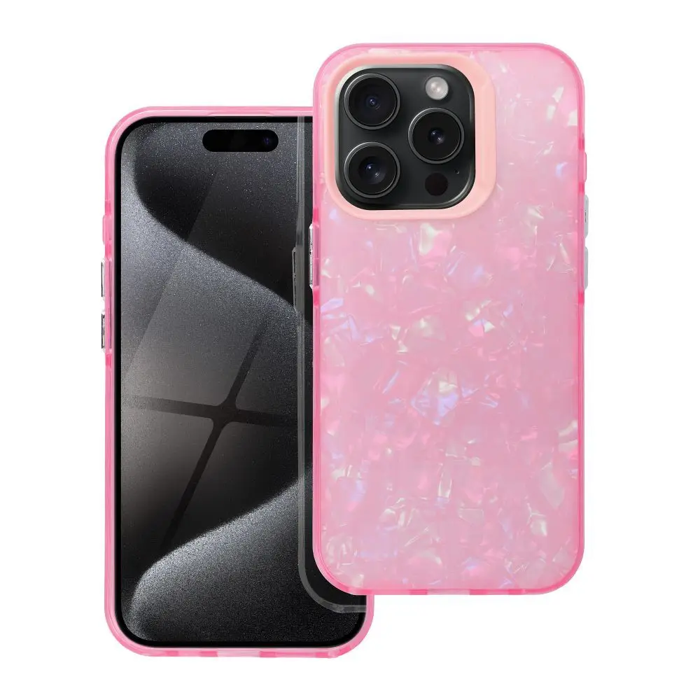 Etui TUTTI FRUTTI za iPhone 16 Pro, roza