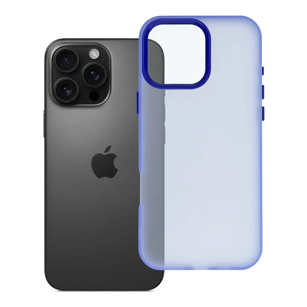 Ohišje za iPhone 16 PRO MAX v modri barvi Sappy