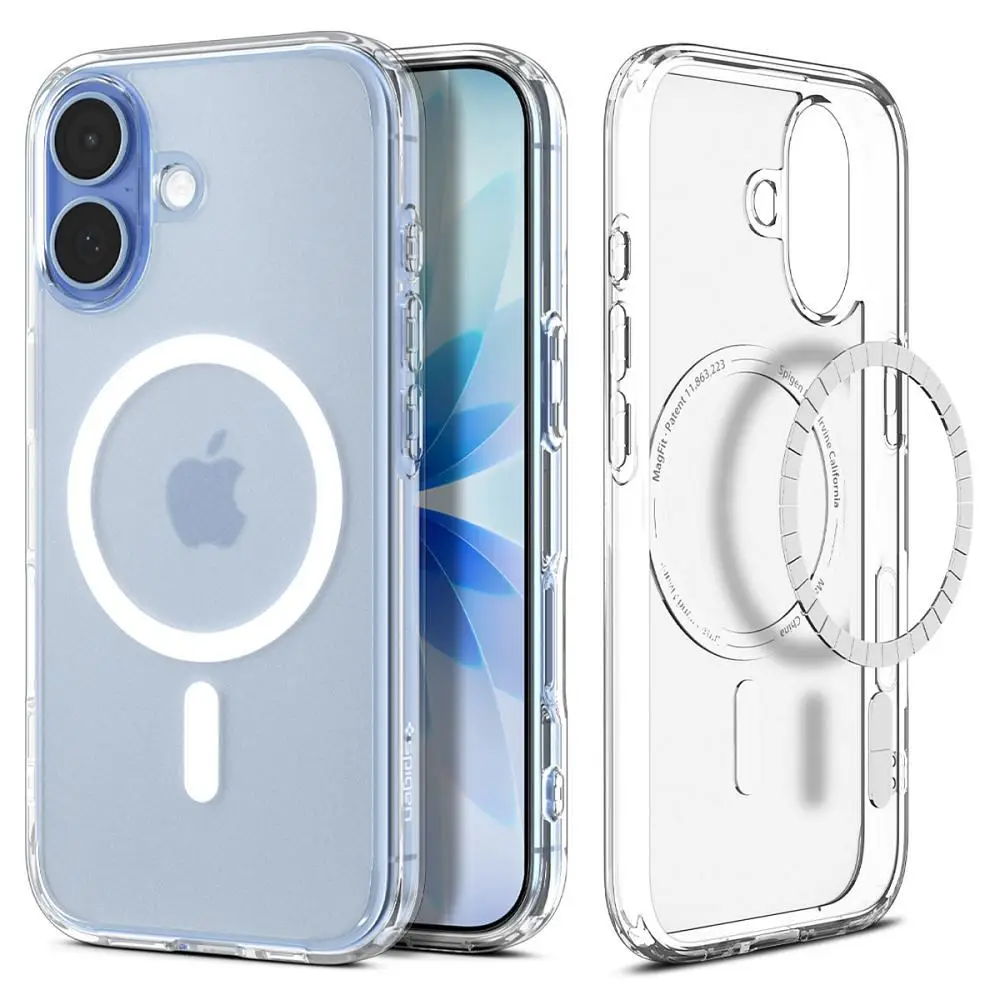 SPIGEN ovitek ULTRA HYBRID MAG MAGSAFE za iPhone 17 v barvi FROST WHITE