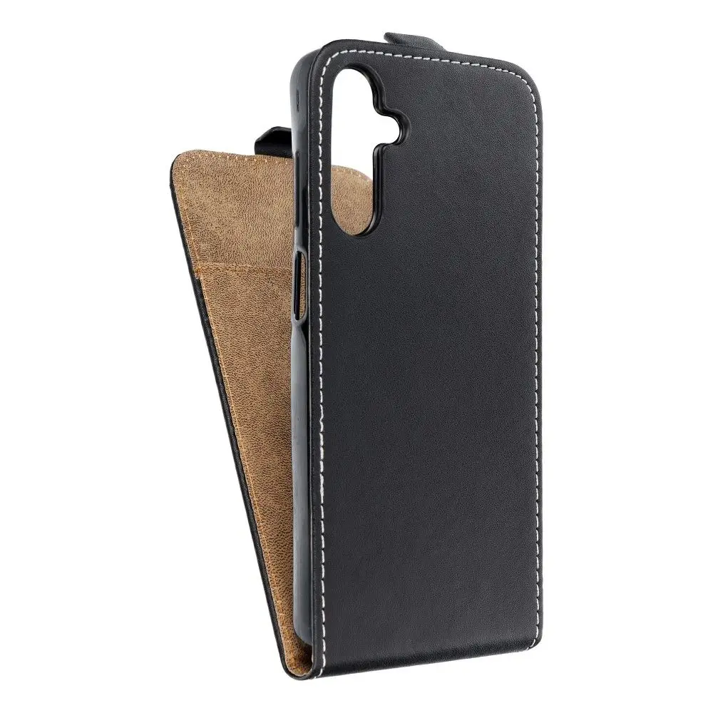 Vertikalni etui SLIM FLEXI FRESH za SAMSUNG A15 4G / A15 5G, črn