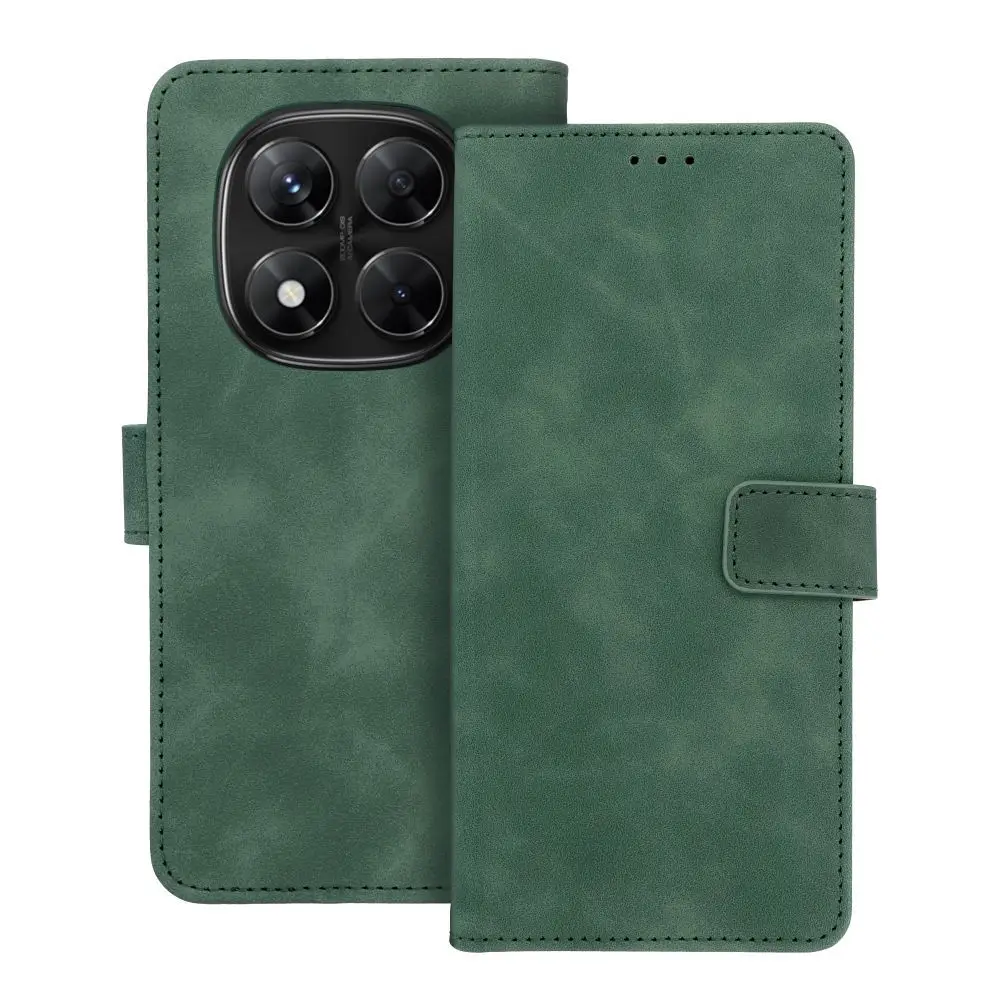 TENDER Book ovitek za XIAOMI Redmi Note 14 PRO 4G, zelen