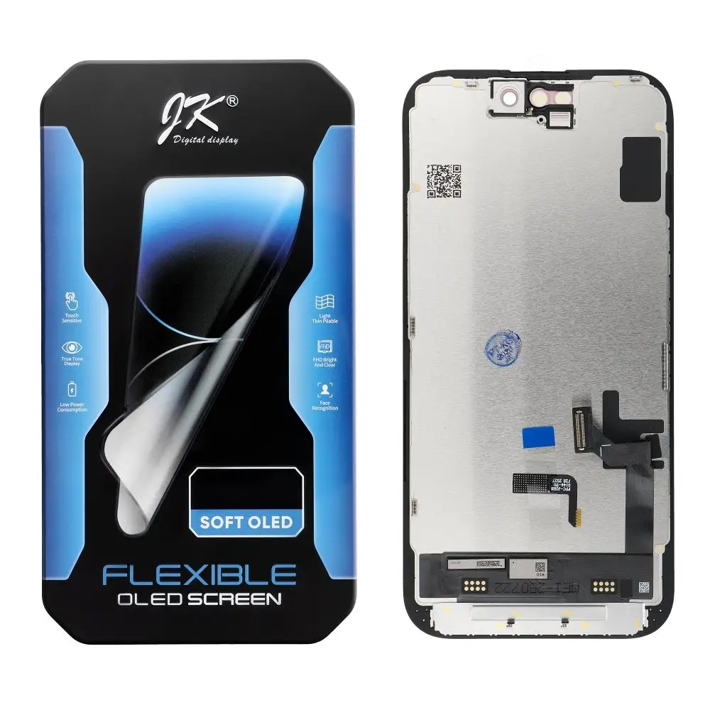 JK LCD-zaslon za IPHONE 15 HARD OLED (zamenjava IC)