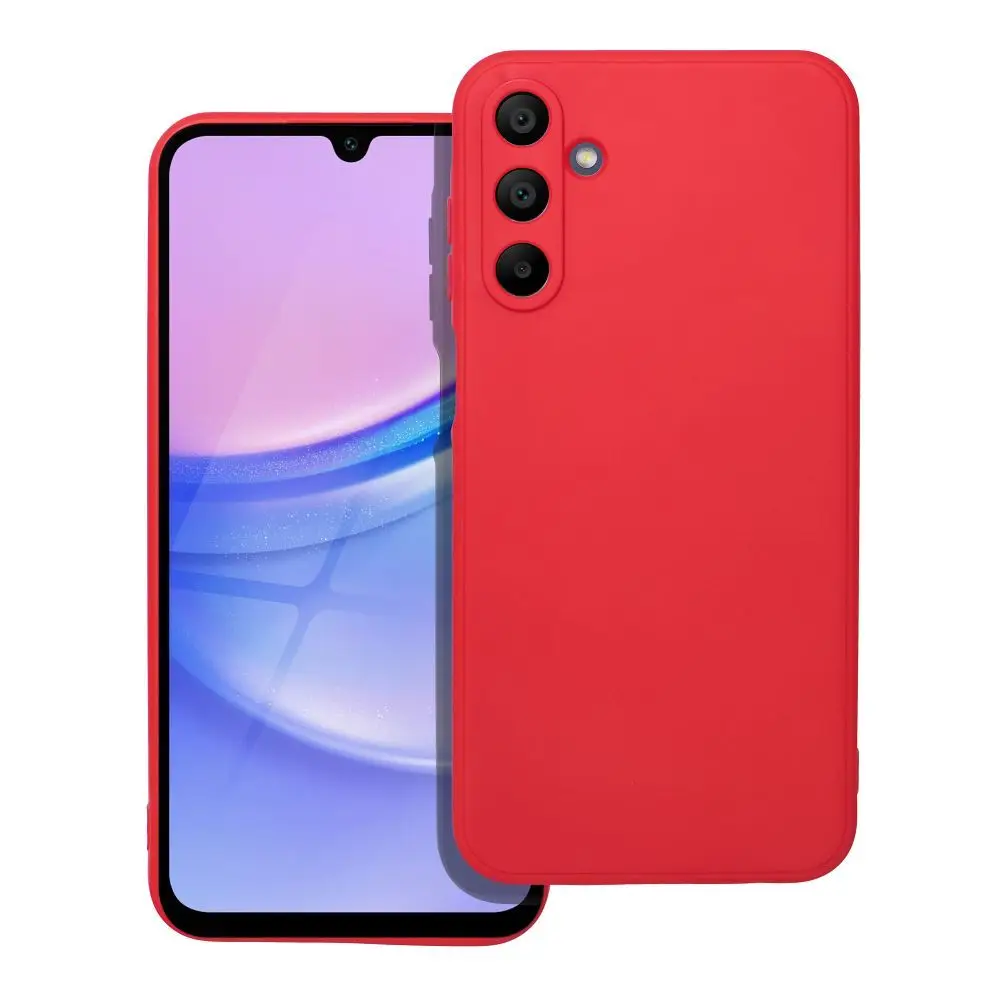 Mehka torbica za SAMSUNG A15 5G / A15 4G, rdeča