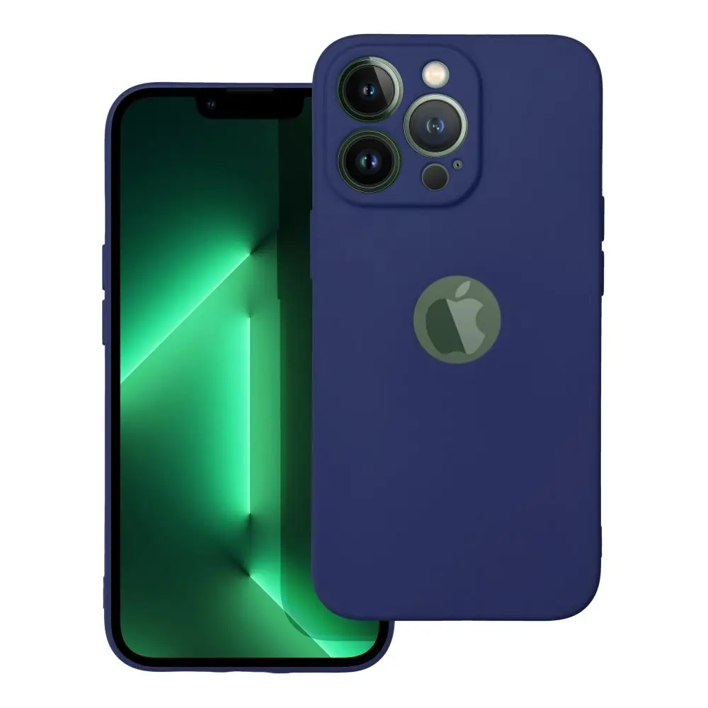 Mehka torbica za iPhone 13 Pro, temno modra