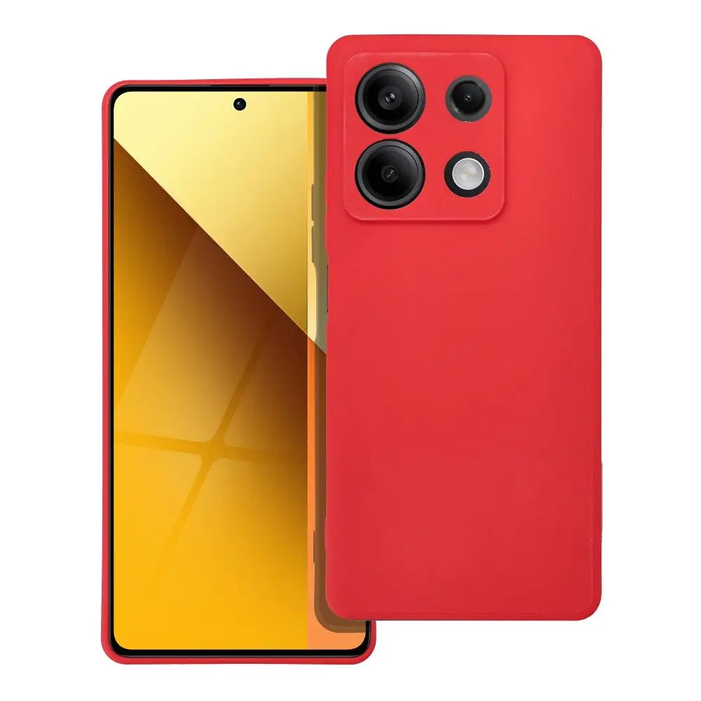 Mehka torbica za XIAOMI Redmi Note 13 5G, rdeča