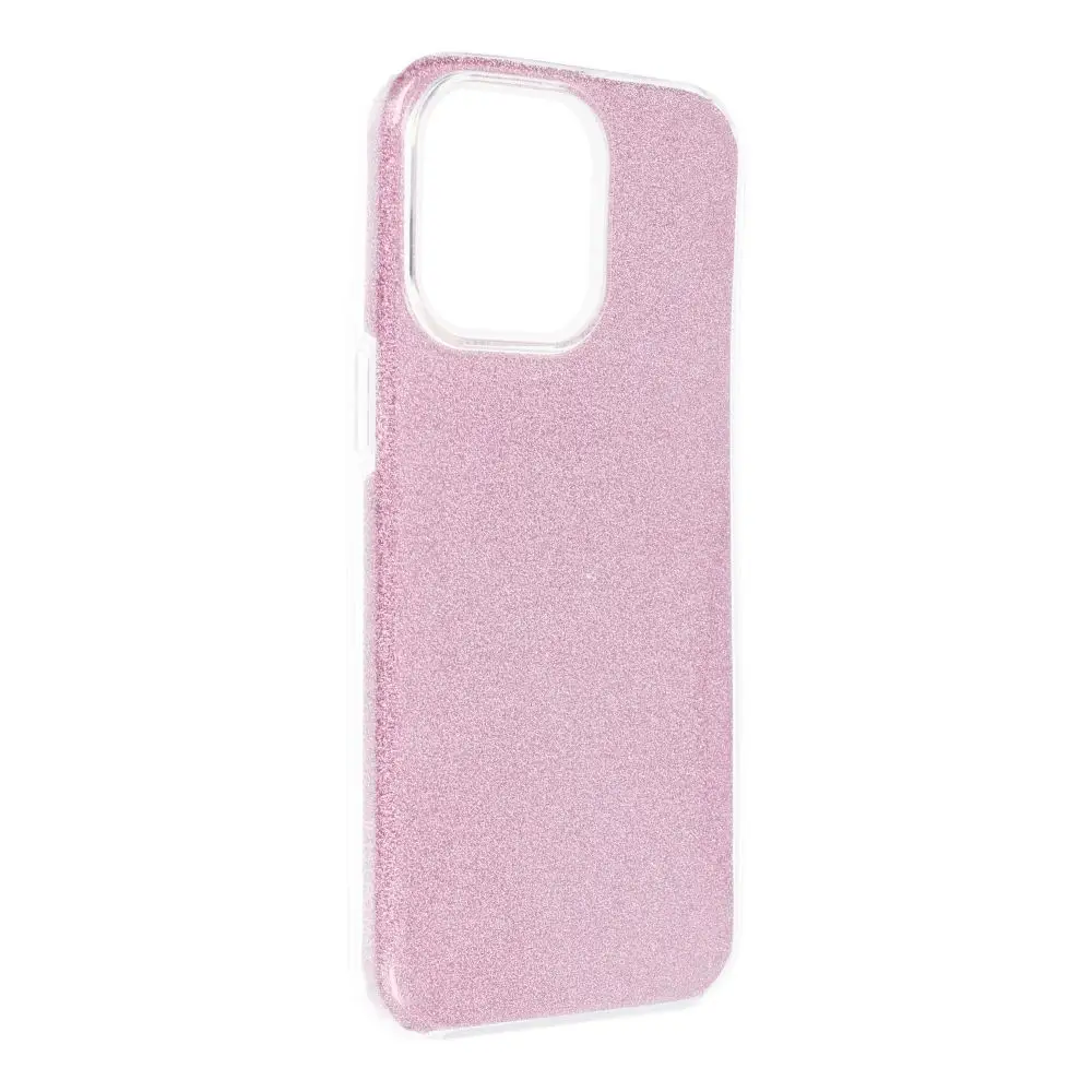 Ohišje za iPhone 15 PRO MAX v sijoči roza barvi