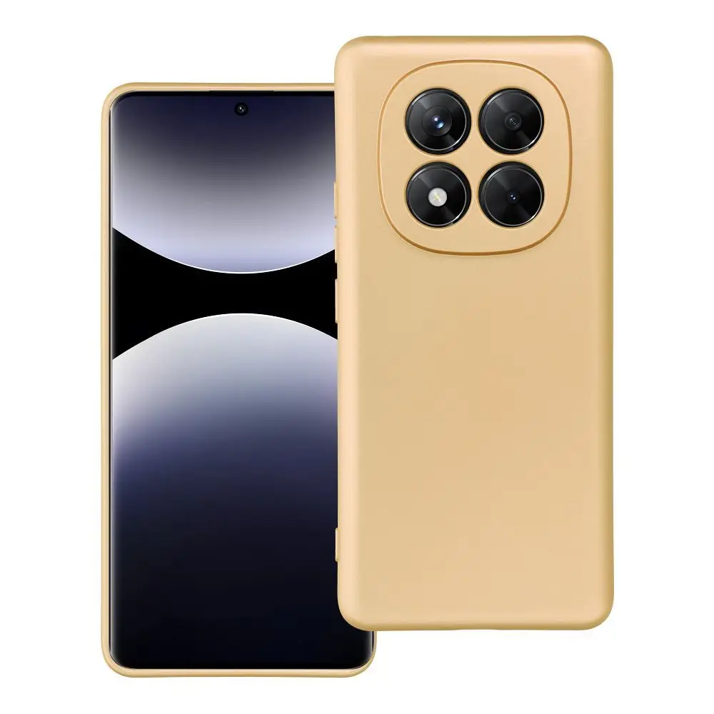 Ohišje za Xiaomi Redmi NOTE 14 PRO PLUS 5G v barvi kovinsko zlato