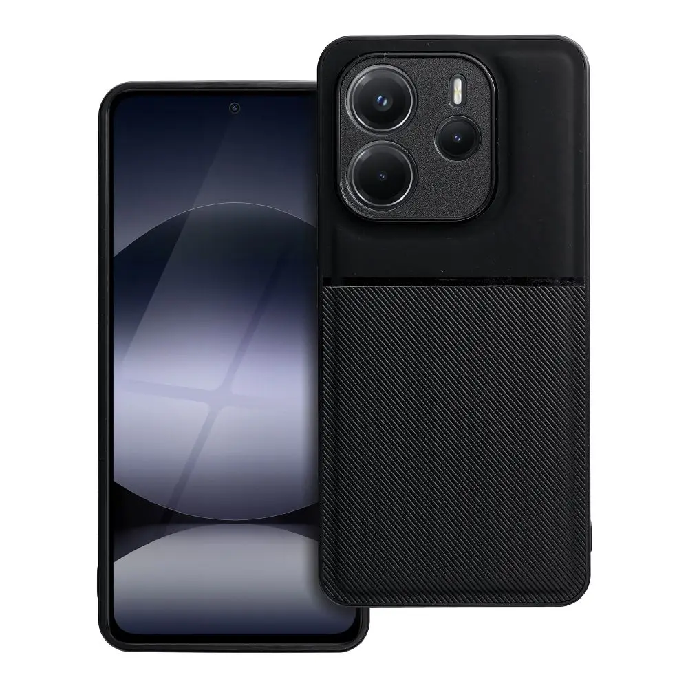 Ovitek za Xiaomi Redmi NOTE 14 4G (GLOBAL – 163,25 mm x 76,55 mm x 8,16 mm) Noble črn