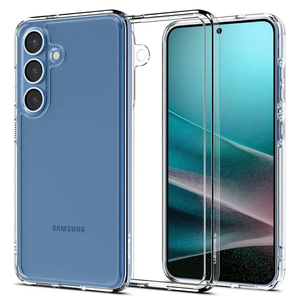 SPIGEN ovitek ULTRA HYBRID za SAMSUNG S25, kristalno prozoren