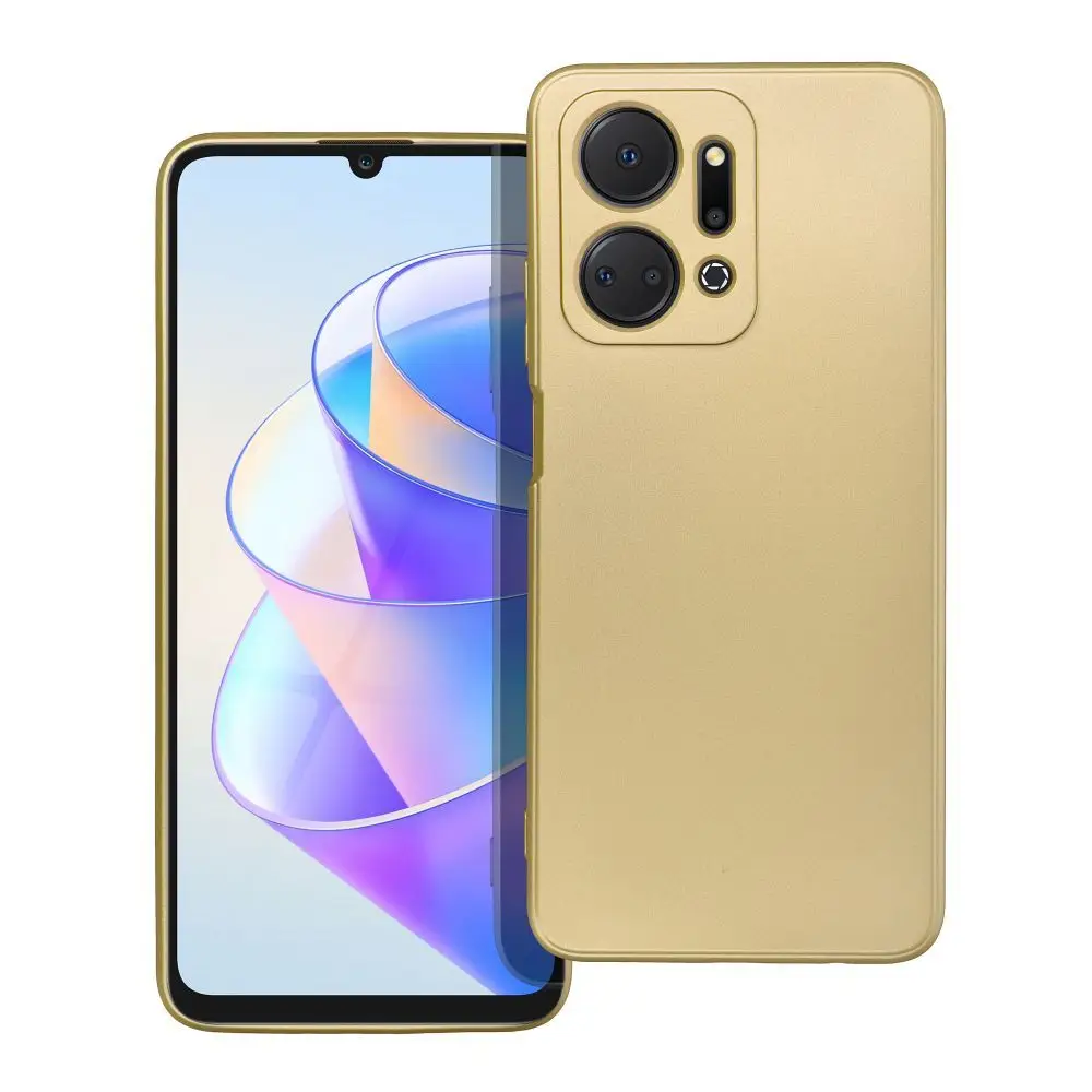 Etui za Honor X7A v barvi zlata metalika
