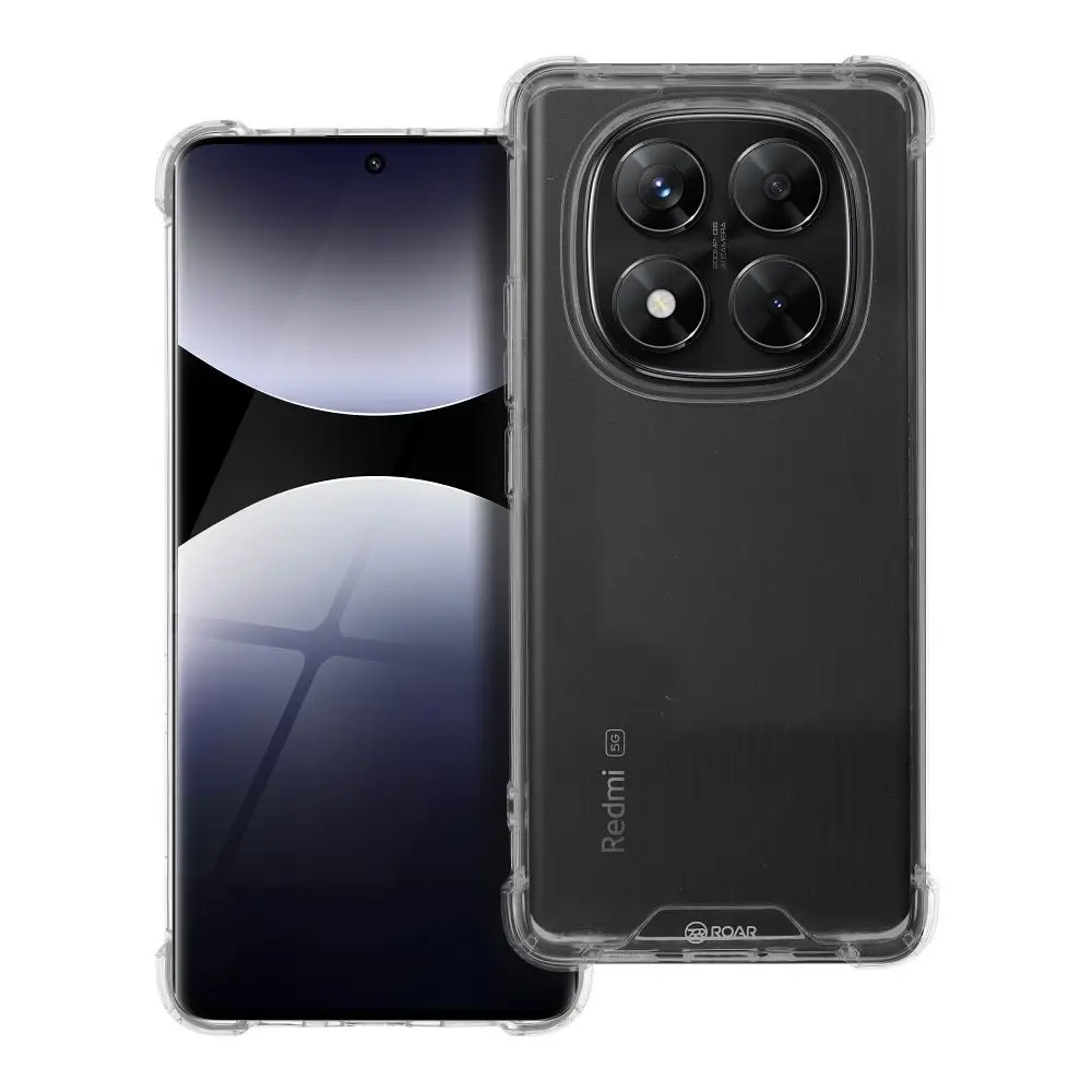 ROAR ARMOR ovitek za XIAOMI Redmi Note 14 Pro+ 5G, prozoren