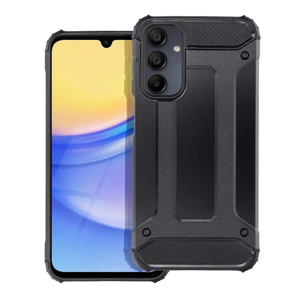 Ohišje za Samsung A15 5G / A15 4G Armor, črno