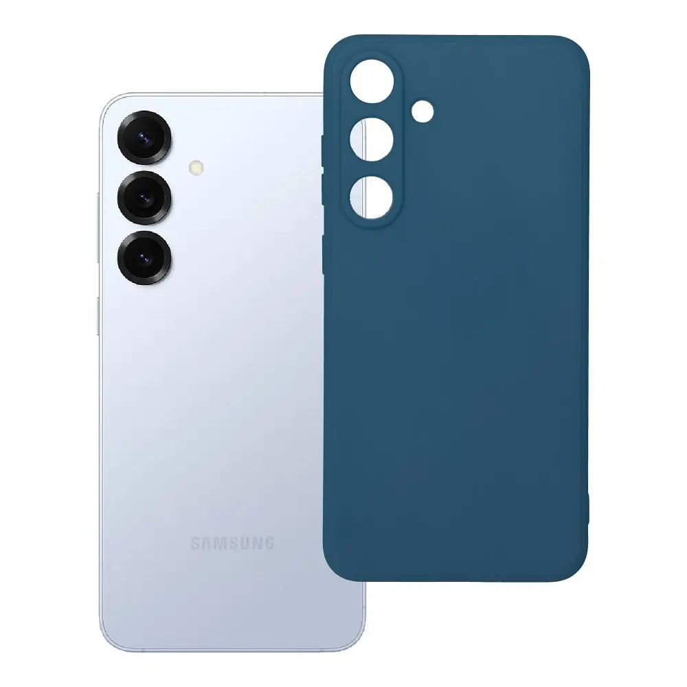 SOFT ovitek za SAMSUNG S25 Plus, temno modra barva
