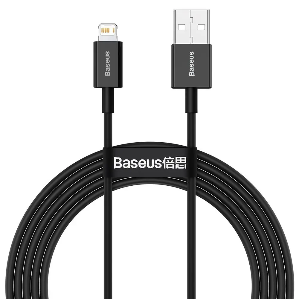 Kabel za iPhone USB – Lightning, 2 m – bel