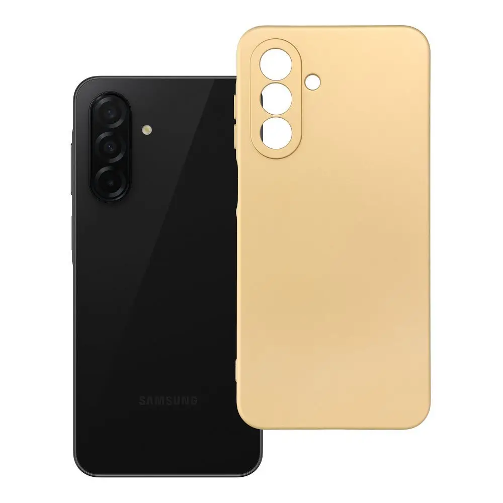 Ohišje za Samsung A26 5G v zlati barvi Metallic