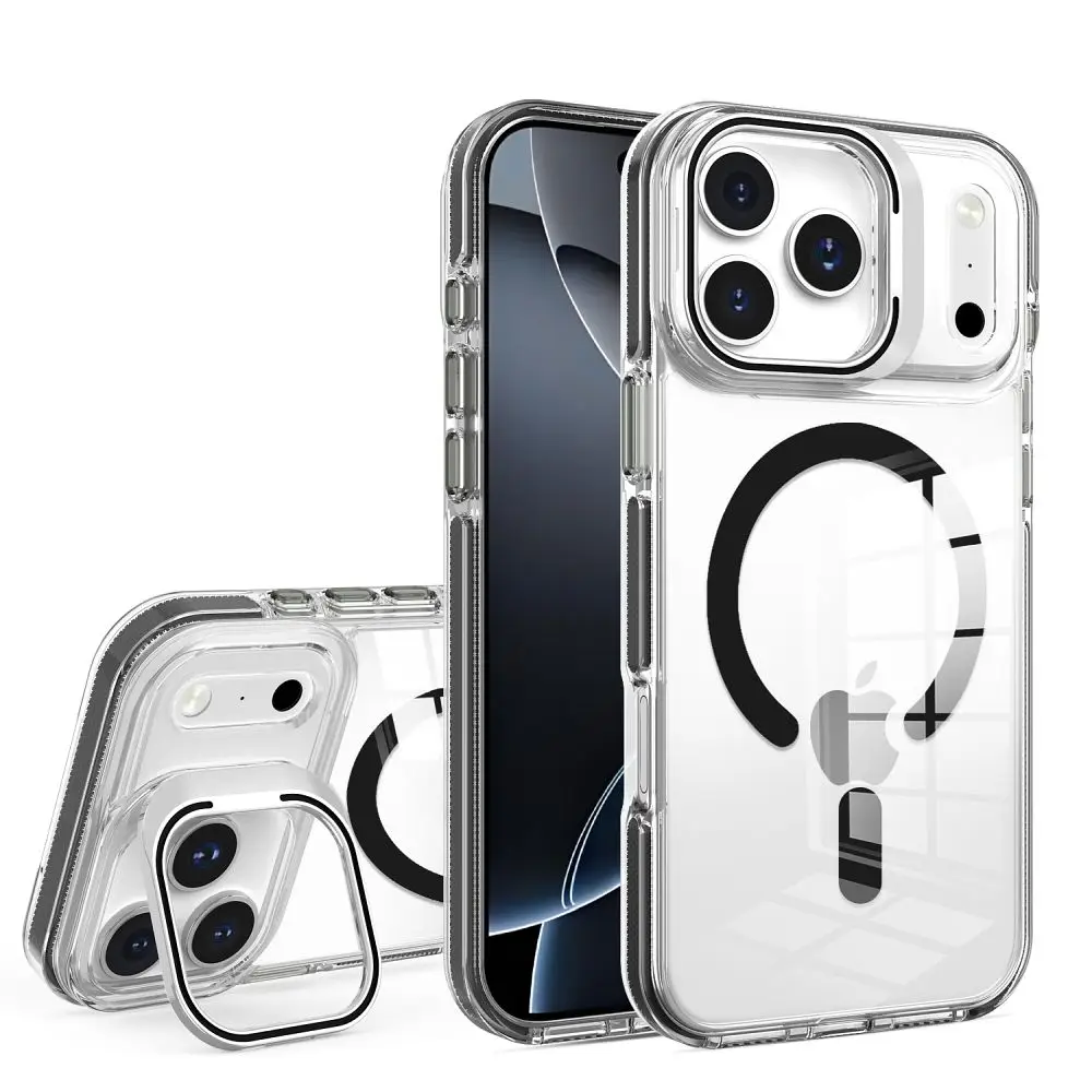 Etui LENS MAG COVER, združljivo z MagSafe, za SAMSUNG S26 Plus, črno