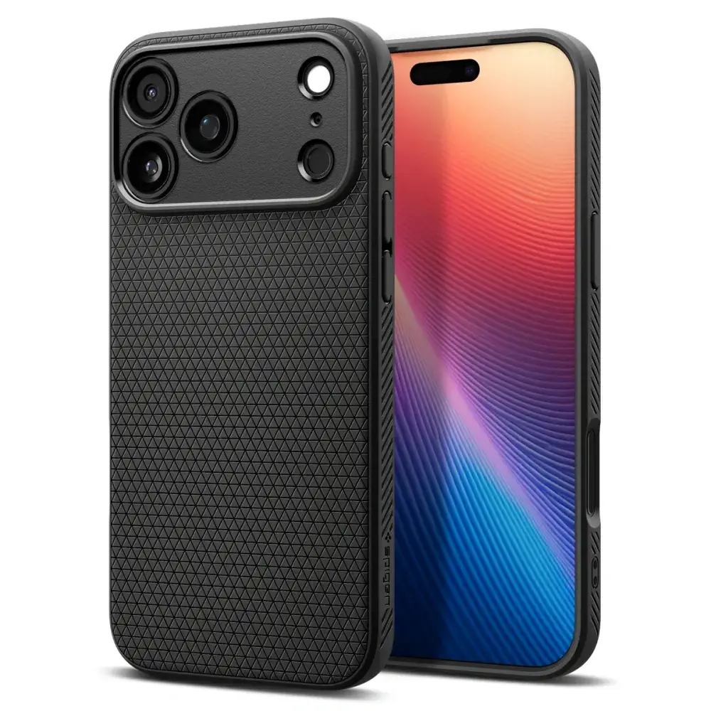 SPIGEN ovitek LIQUID AIR za iPhone 17 Pro, mat črna
