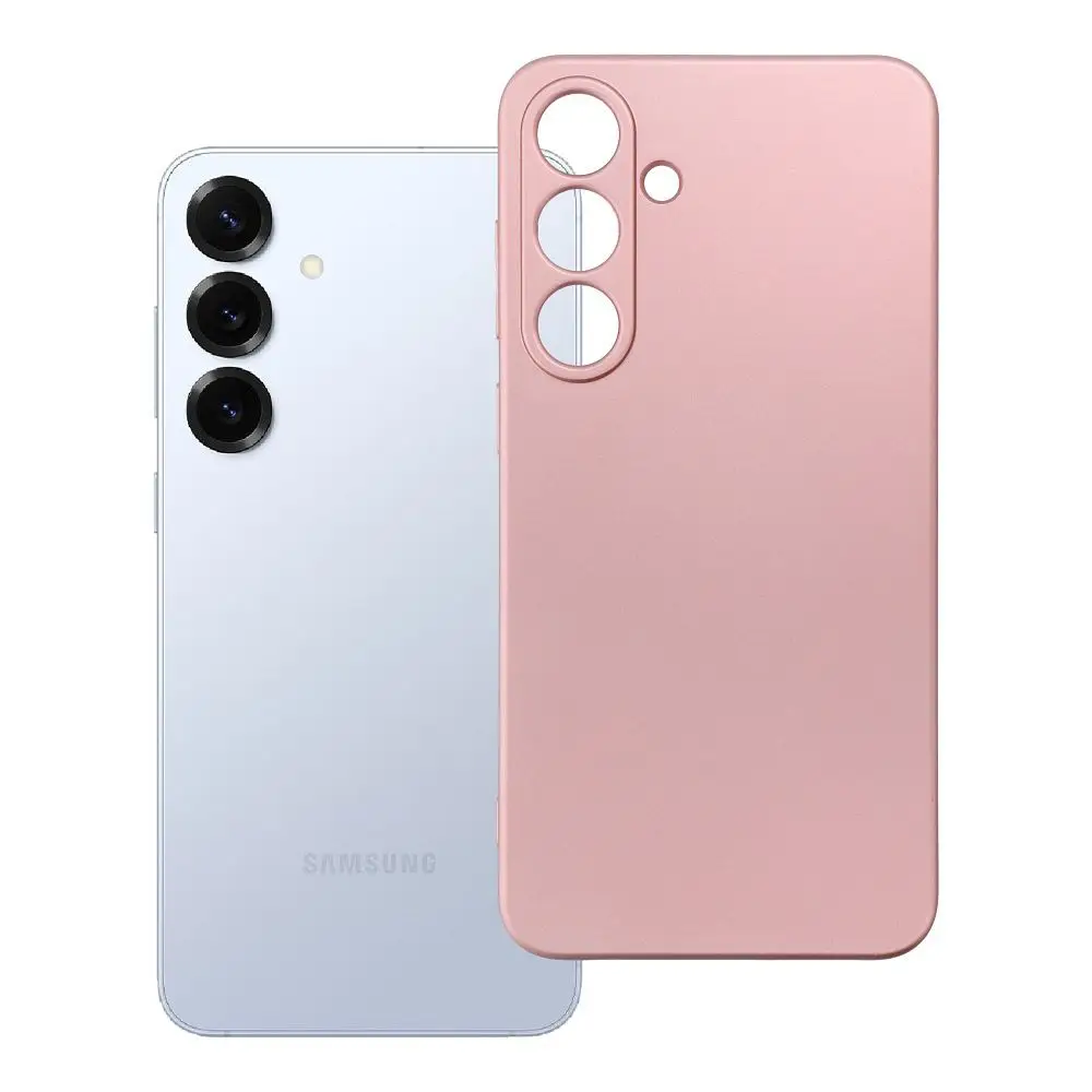 Etui za Samsung S25 PLUS v roza metalik barvi