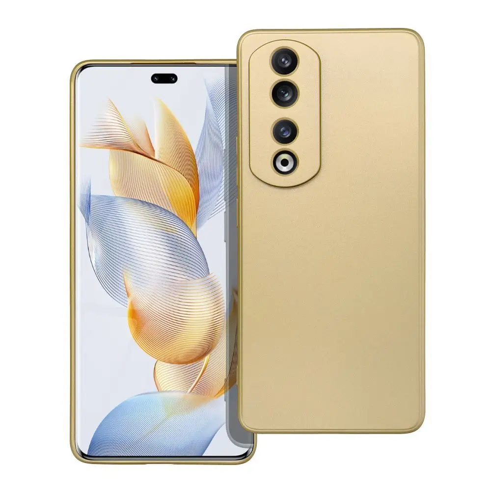 Ohišje za Honor 90 PRO 5G v zlati barvi Metallic
